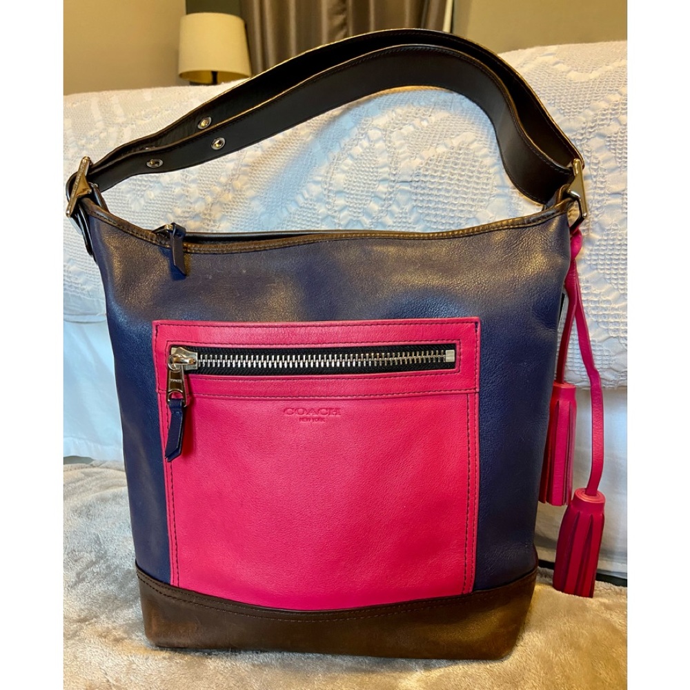 Coach Legacy color block shoulder bag